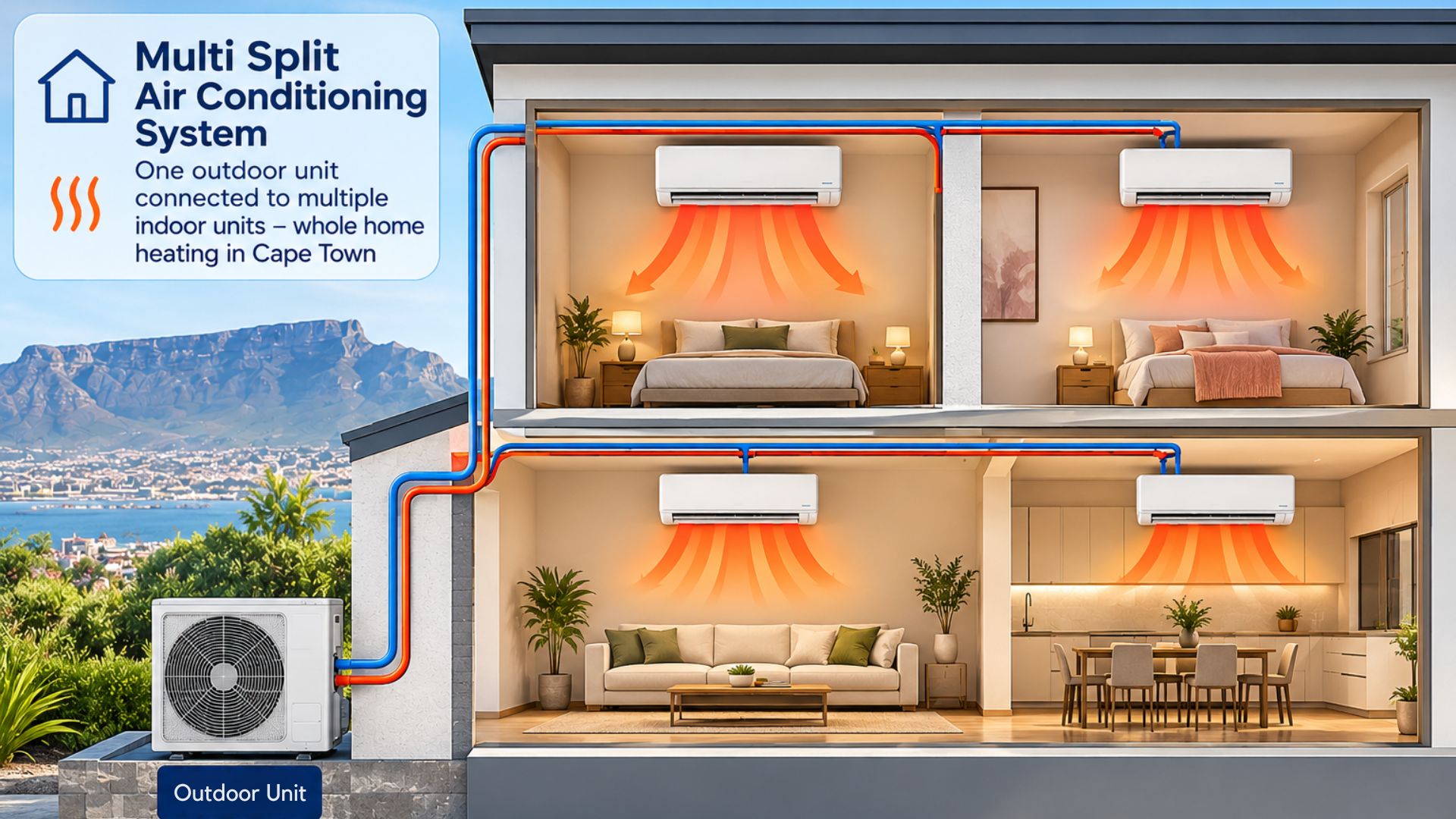 Cape Climate bringing Cape Town homes and businesses air conditioning heating options
